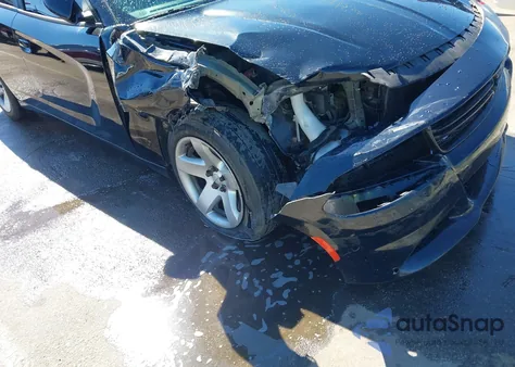 2015 Dodge Charger Police z USA, uszkodzony, nr VIN 2C3CDXAT8FH925203